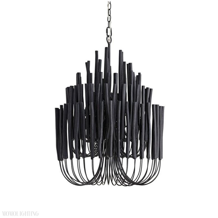 Arteriors Tilda Wide Alabaster Chandelier 21" 36"-Momo Lighting