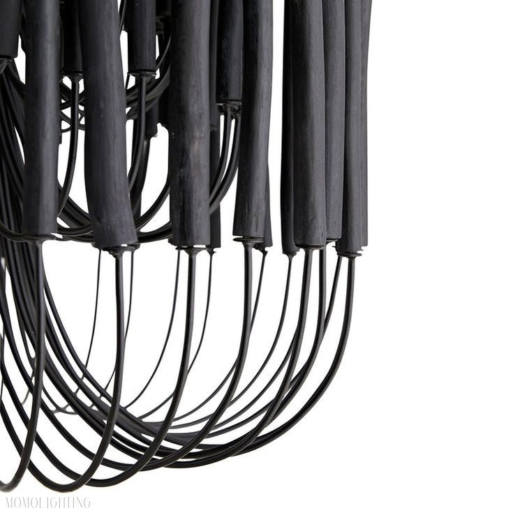 Arteriors Tilda Wide Alabaster Chandelier 21" 36"-Momo Lighting