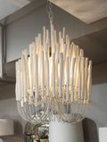 Arteriors Tilda Wide Alabaster Chandelier 21