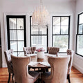 Arteriors Tilda Wide Alabaster Chandelier 21