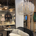 Arteriors Tilda Wide Alabaster Chandelier 21