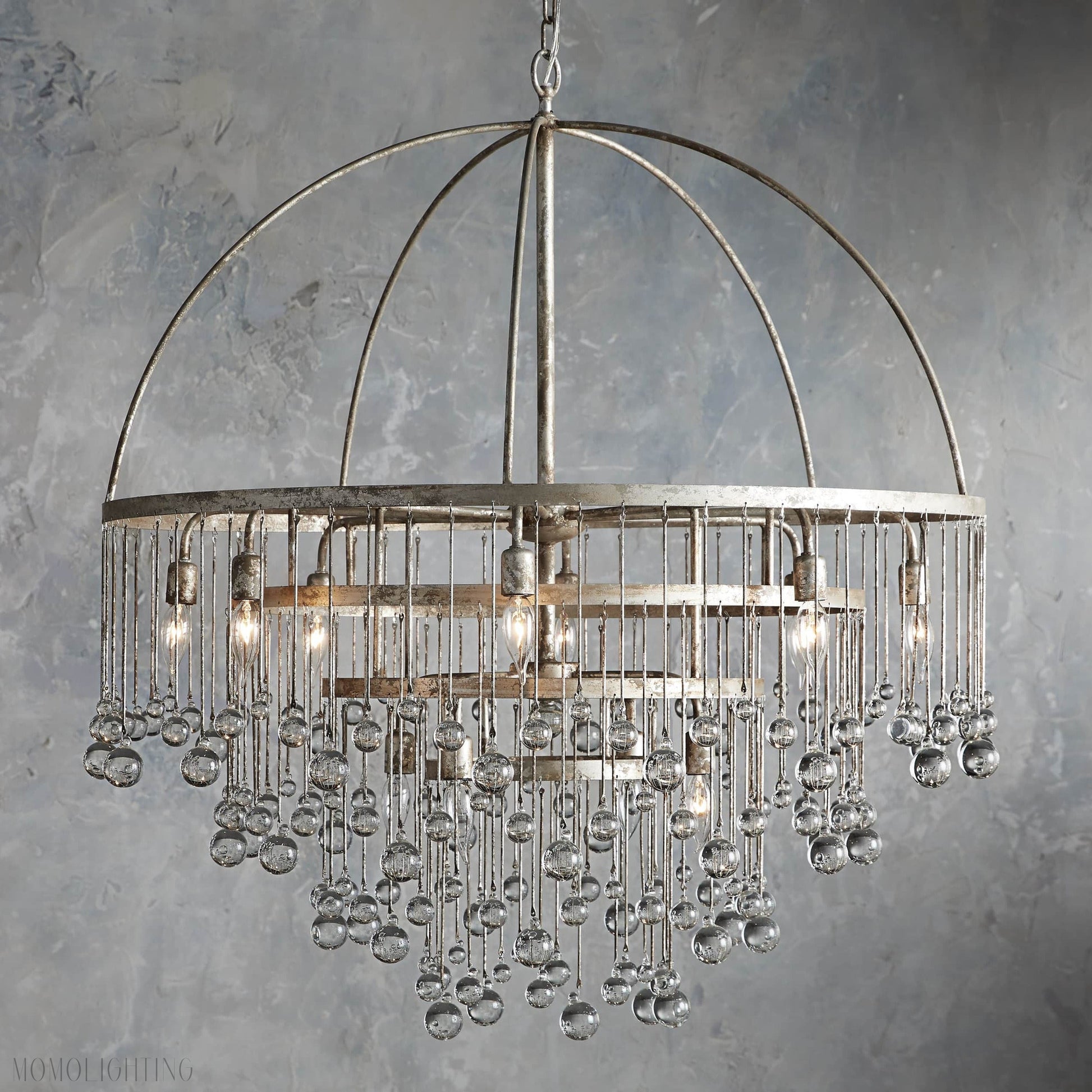 Aubrey 4 Tier Chandelier-Momo Lighting