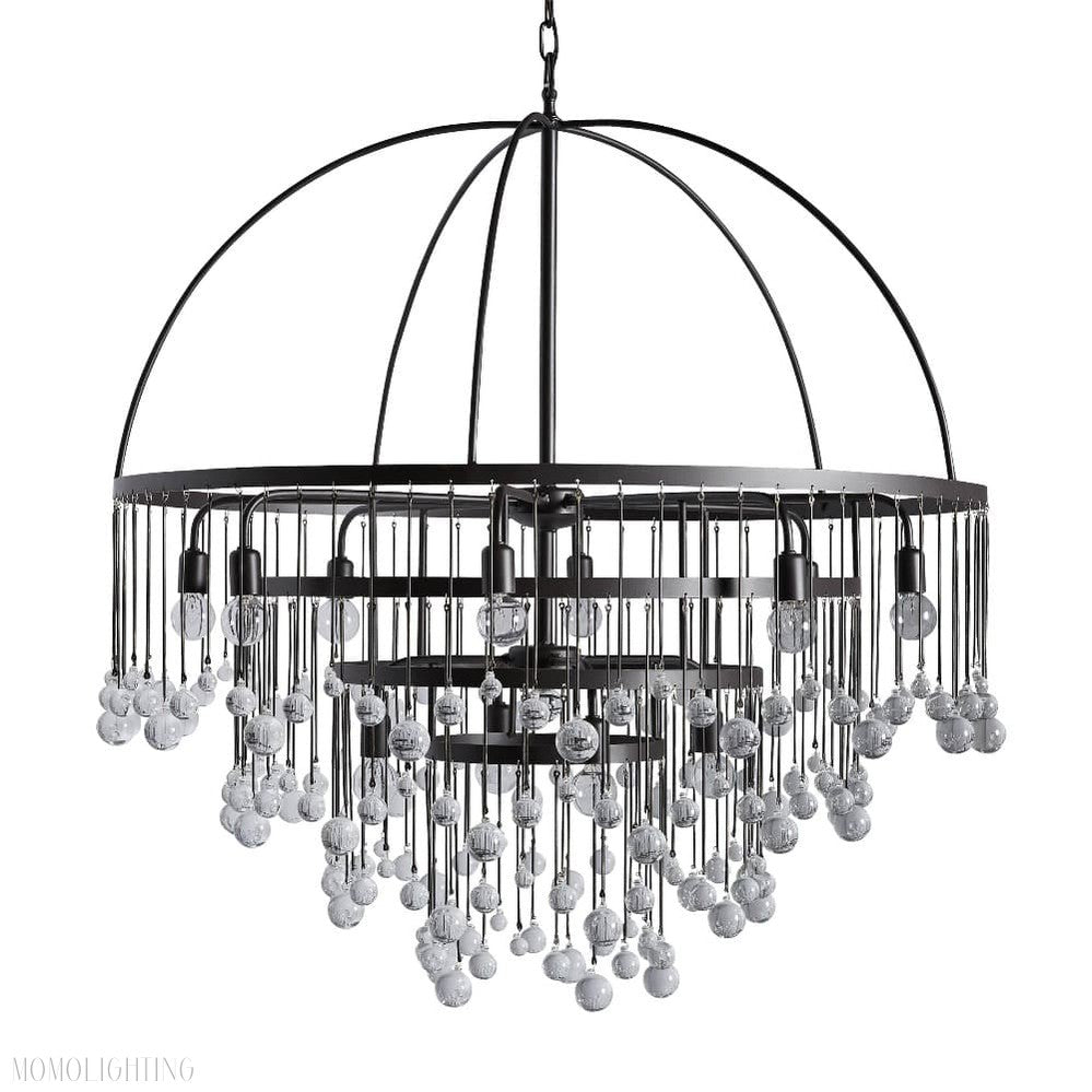 Aubrey 4 Tier Chandelier-Momo Lighting