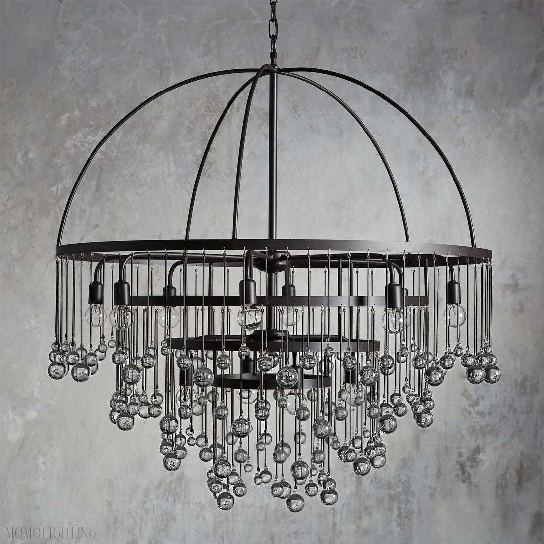 Aubrey 4 Tier Chandelier-Momo Lighting