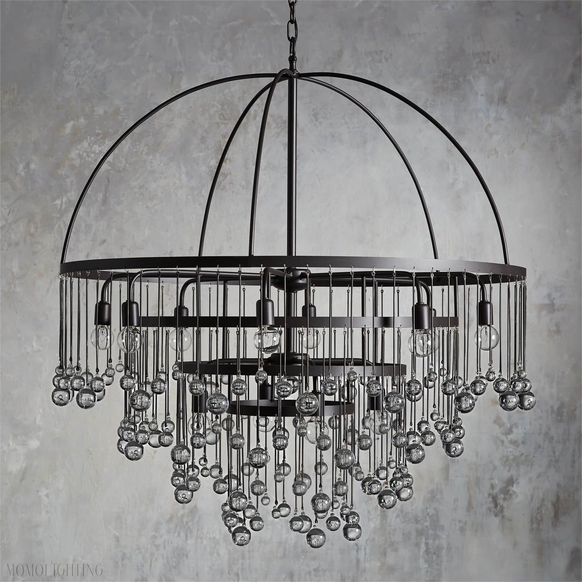 Aubrey 4 Tier Chandelier-Momo Lighting