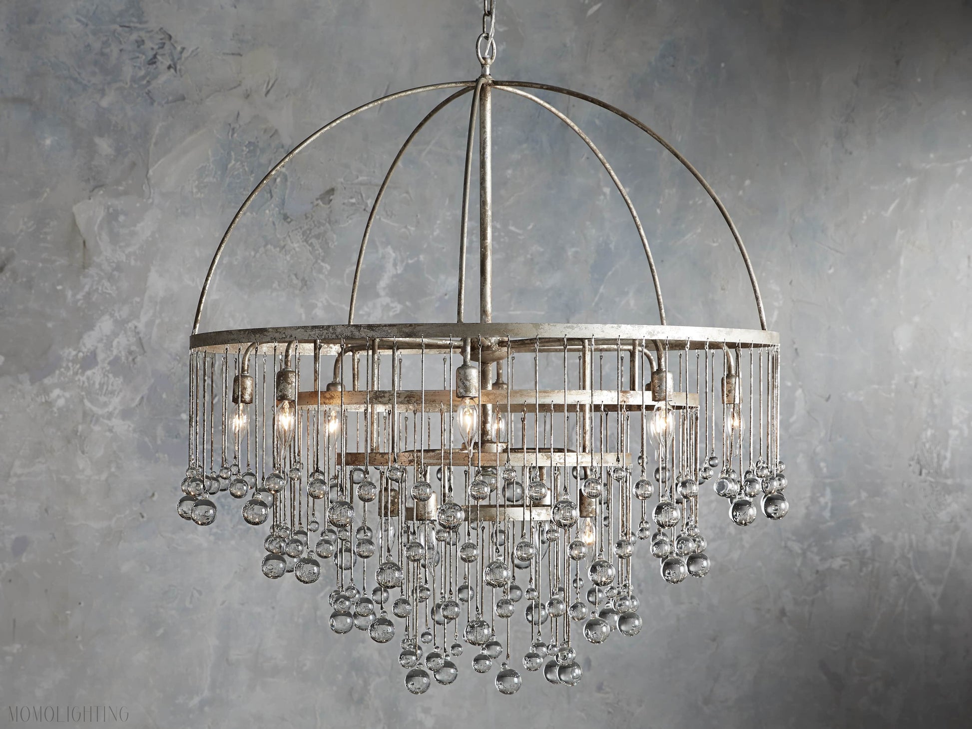 Aubrey 4 Tier Chandelier-Momo Lighting