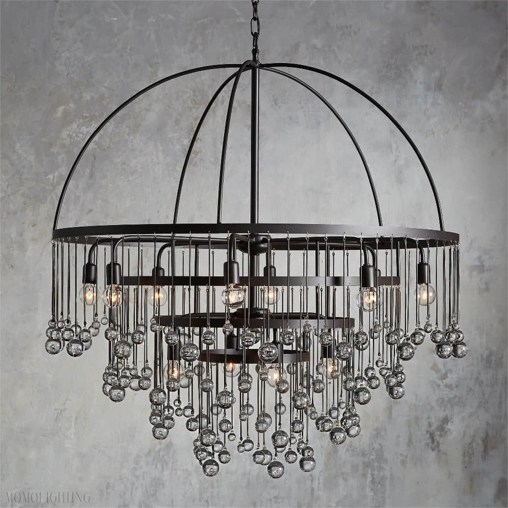 Aubrey 4 Tier Chandelier-Momo Lighting