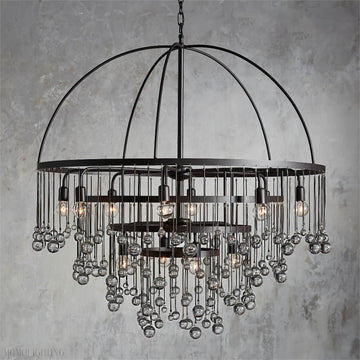 Aubrey 4 Tier Chandelier-Momo Lighting