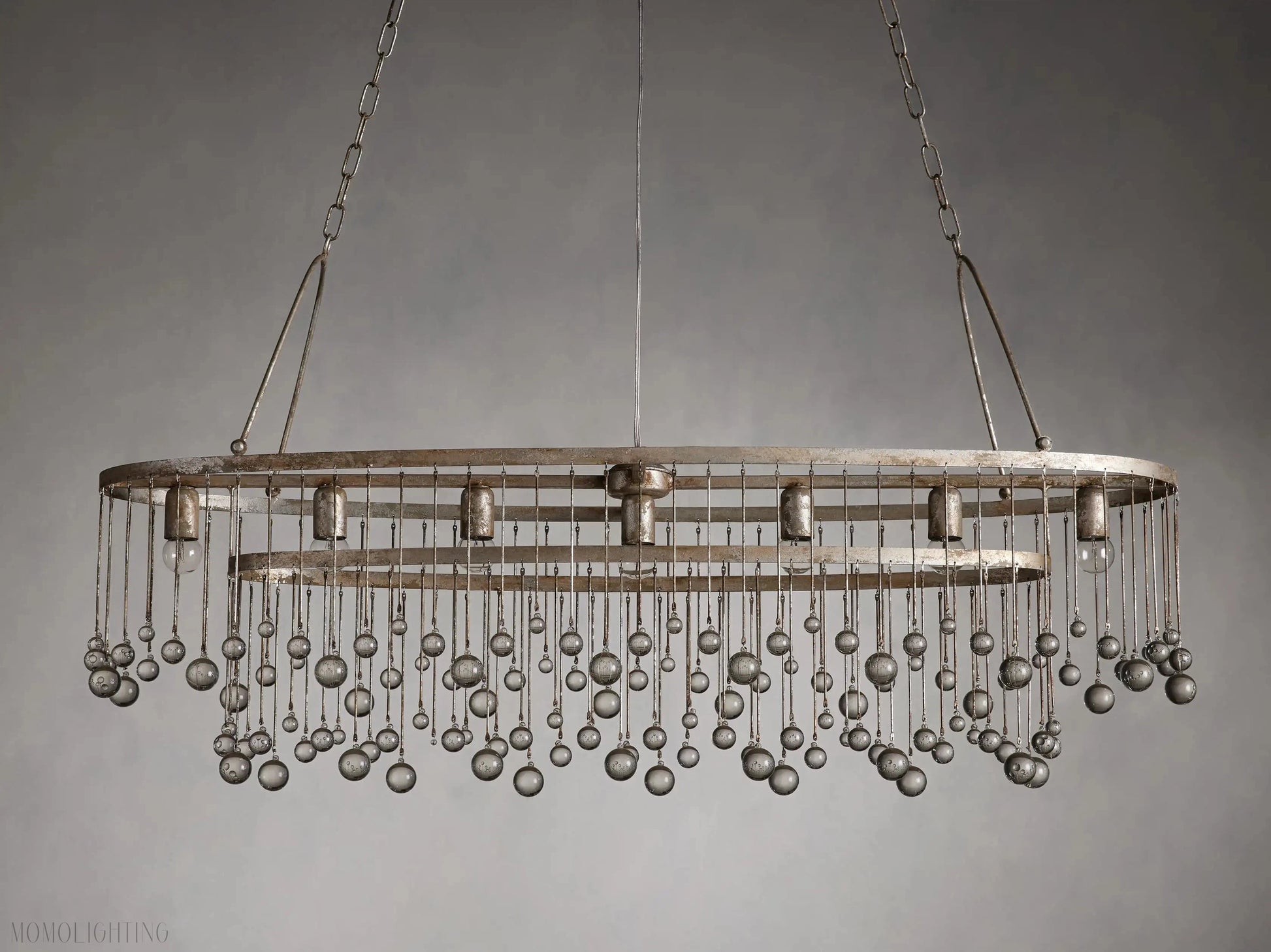 Aubrey 7 Light Oval Chandelier