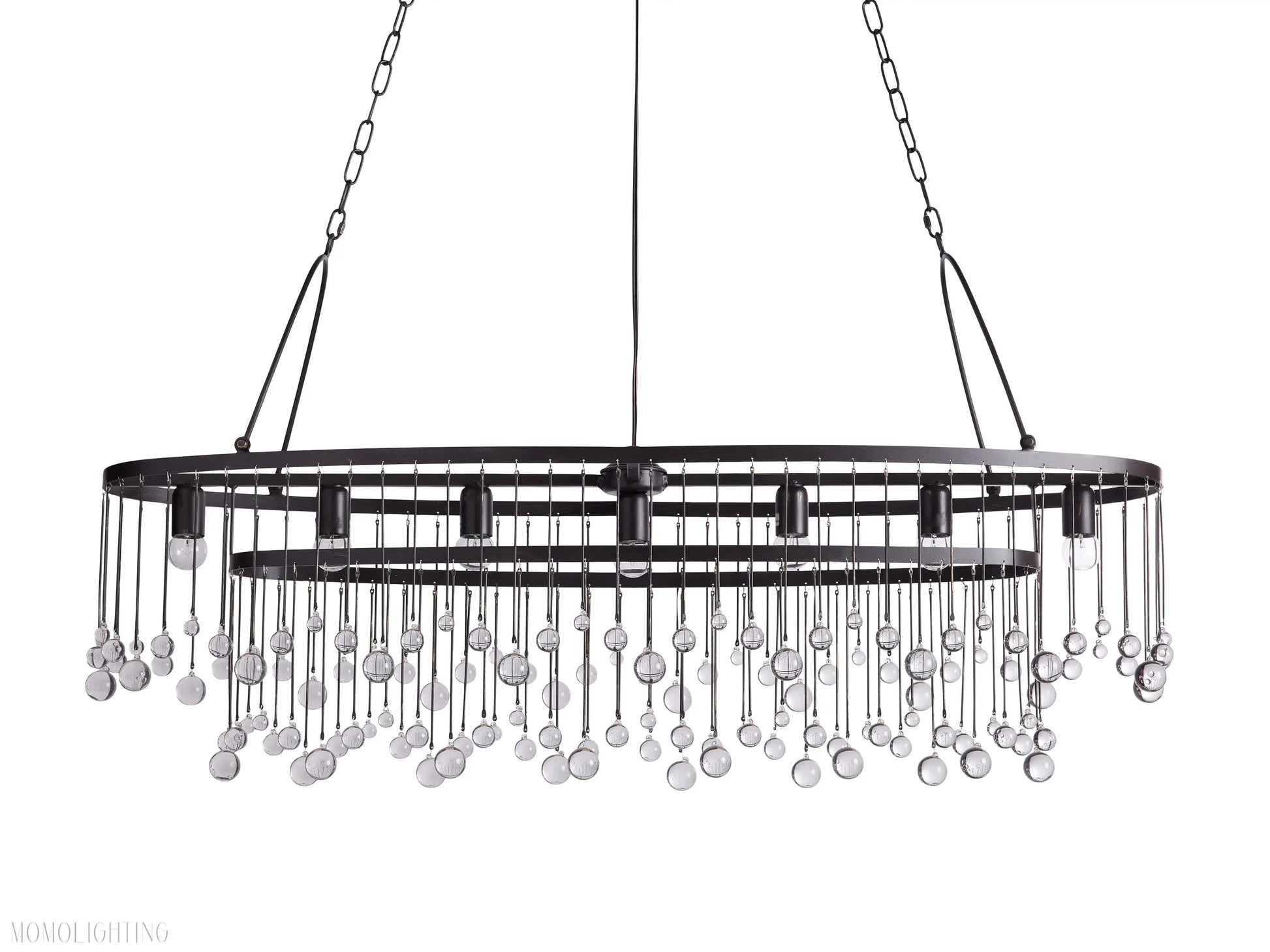 Aubrey 7 Light Oval Chandelier