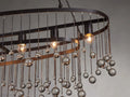 Aubrey 7 Light Oval Chandelier