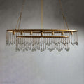Aubrey Crystal Ball 7 Light Chandelier-Momo Lighting