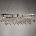 Aubrey Crystal Ball 7 Light Chandelier-Momo Lighting