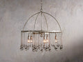 Aubrey Crystal Ball Round Chandelier 5 Light / 8 Light-Momo Lighting