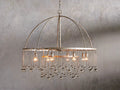 Aubrey Crystal Ball Round Chandelier 5 Light / 8 Light-Momo Lighting
