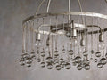 Aubrey Crystal Ball Round Chandelier 5 Light / 8 Light-Momo Lighting