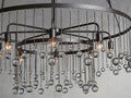 Aubrey Crystal Ball Round Chandelier 5 Light / 8 Light-Momo Lighting