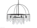 Aubrey Crystal Ball Round Chandelier 5 Light / 8 Light-Momo Lighting