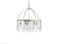 Aubrey Crystal Ball Round Chandelier 5 Light / 8 Light-Momo Lighting