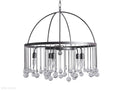 Aubrey Crystal Ball Round Chandelier 5 Light / 8 Light-Momo Lighting