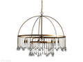 Aubrey Crystal Ball Round Chandelier 5 Light / 8 Light-Momo Lighting
