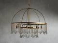 Aubrey Crystal Ball Round Chandelier 5 Light / 8 Light-Momo Lighting