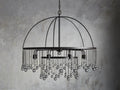 Aubrey Crystal Ball Round Chandelier 5 Light / 8 Light-Momo Lighting