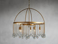 Aubrey Crystal Ball Round Chandelier 5 Light / 8 Light-Momo Lighting
