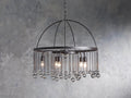 Aubrey Crystal Ball Round Chandelier 5 Light / 8 Light-Momo Lighting