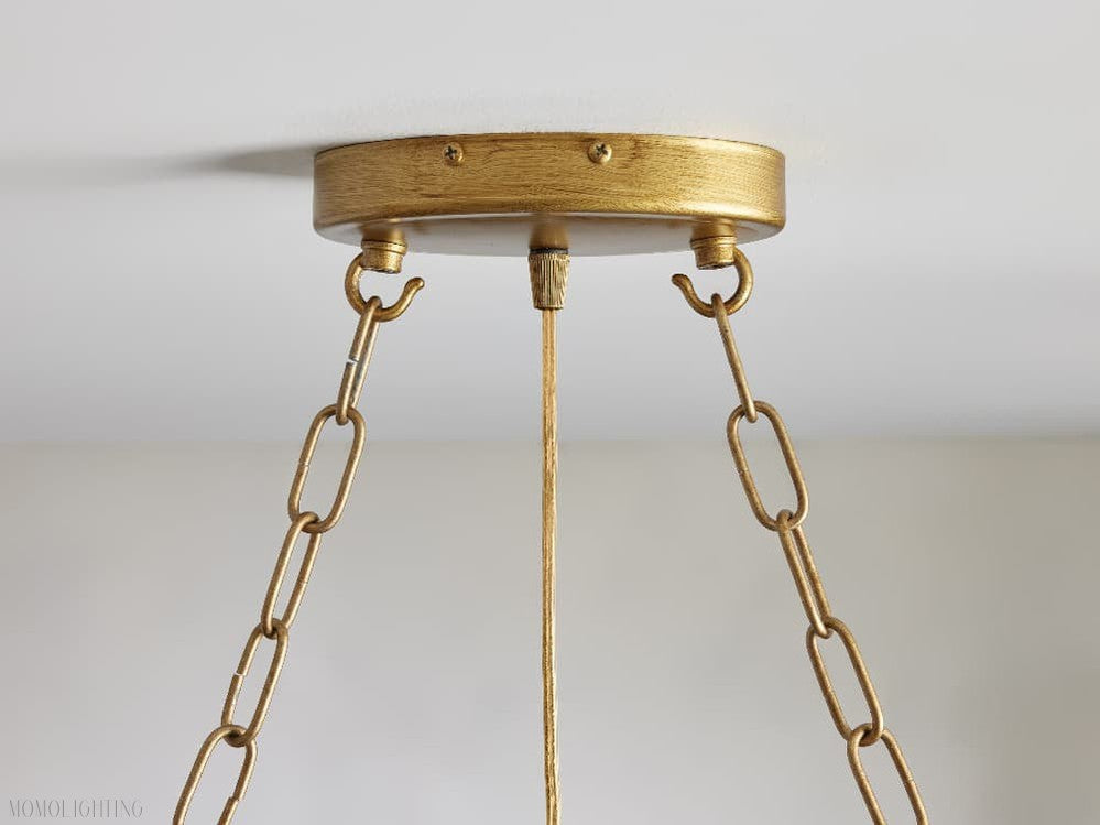 Aubrey Rectangular Chandelier-Momo Lighting