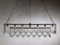Aubrey Rectangular Chandelier-Momo Lighting