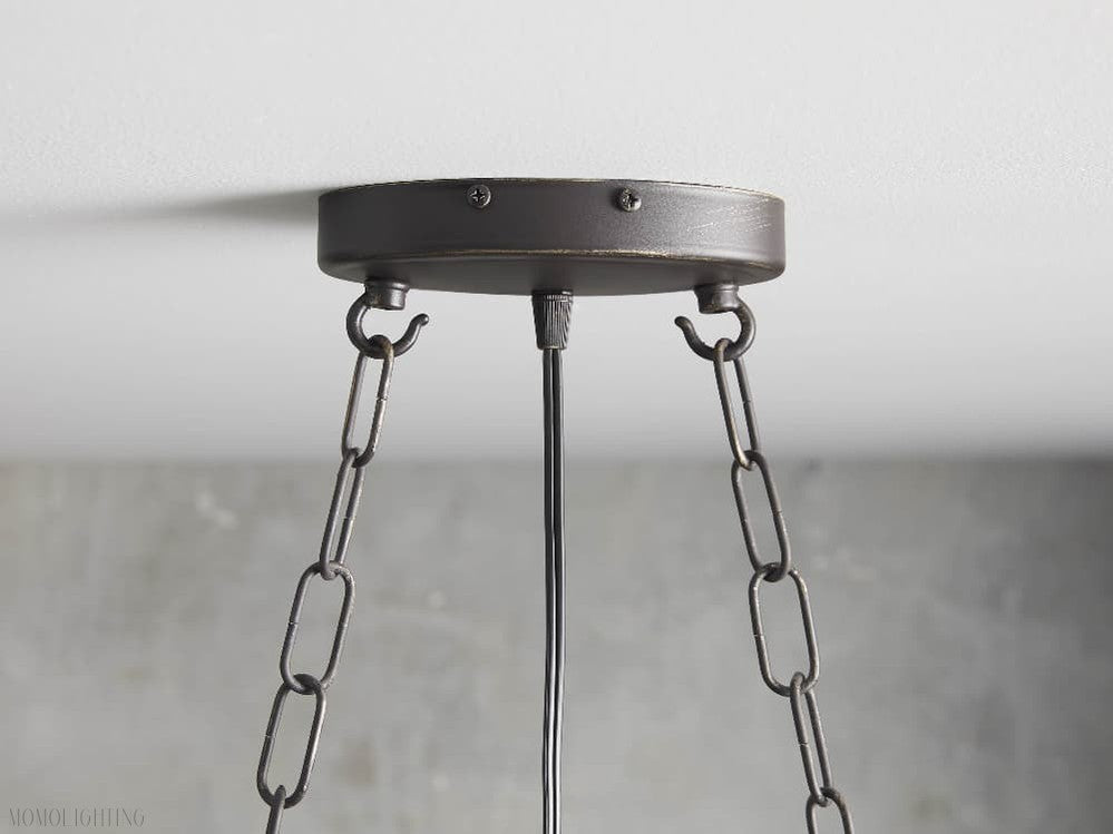 Aubrey Rectangular Chandelier-Momo Lighting