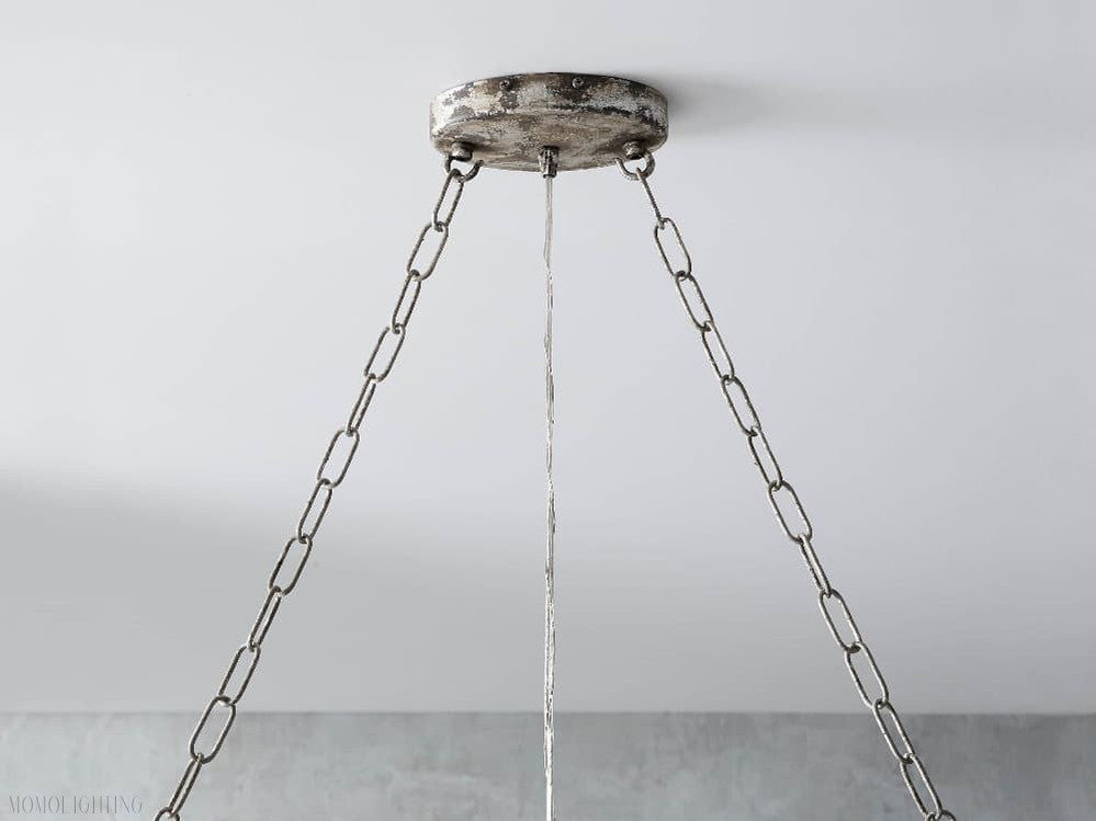 Aubrey Rectangular Chandelier-Momo Lighting