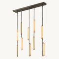 Audon Alabaster Linear Chandelier 54