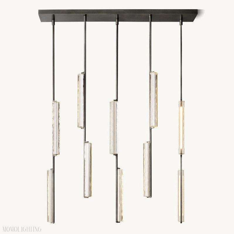 Audon Linear Chandelier 54"