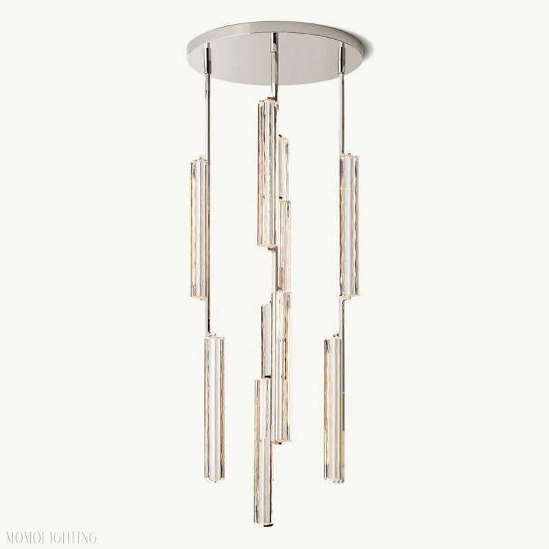Audon Round Chandelier 24"-Momo Lighting