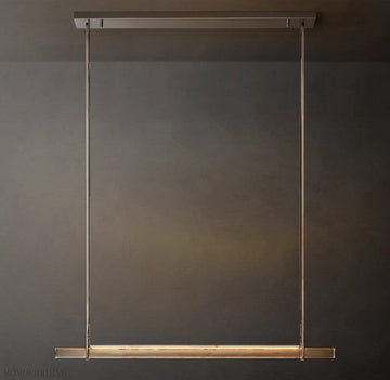Audon Single Bar Linear Chandelier 60"-Momo Lighting