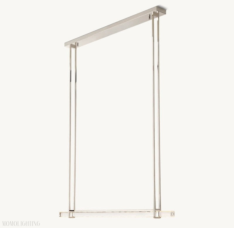 Audon Single Bar Linear Chandelier 60"-Momo Lighting