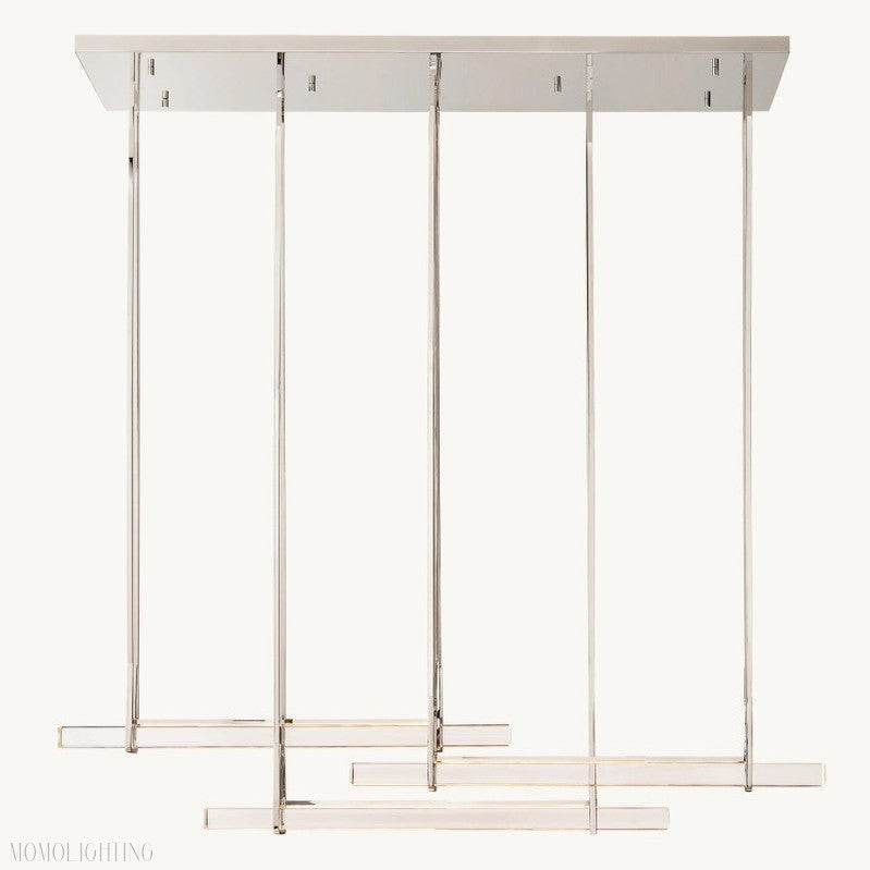 Audon Triple Bar Linear Chandelier