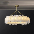 August Marble Modern Snowflake Chandelier-Momo Lighting