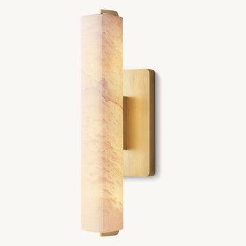 Audubon Alabaster Single Sconce