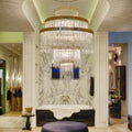 Babel 50 Light Crystal Modern Chandelier-Momo Lighting