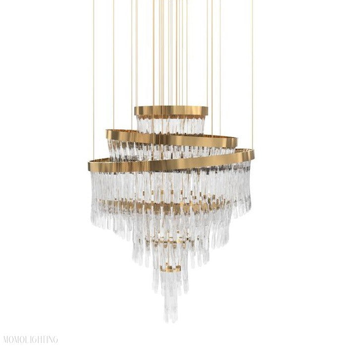Babel 50 Light Crystal Modern Chandelier-Momo Lighting