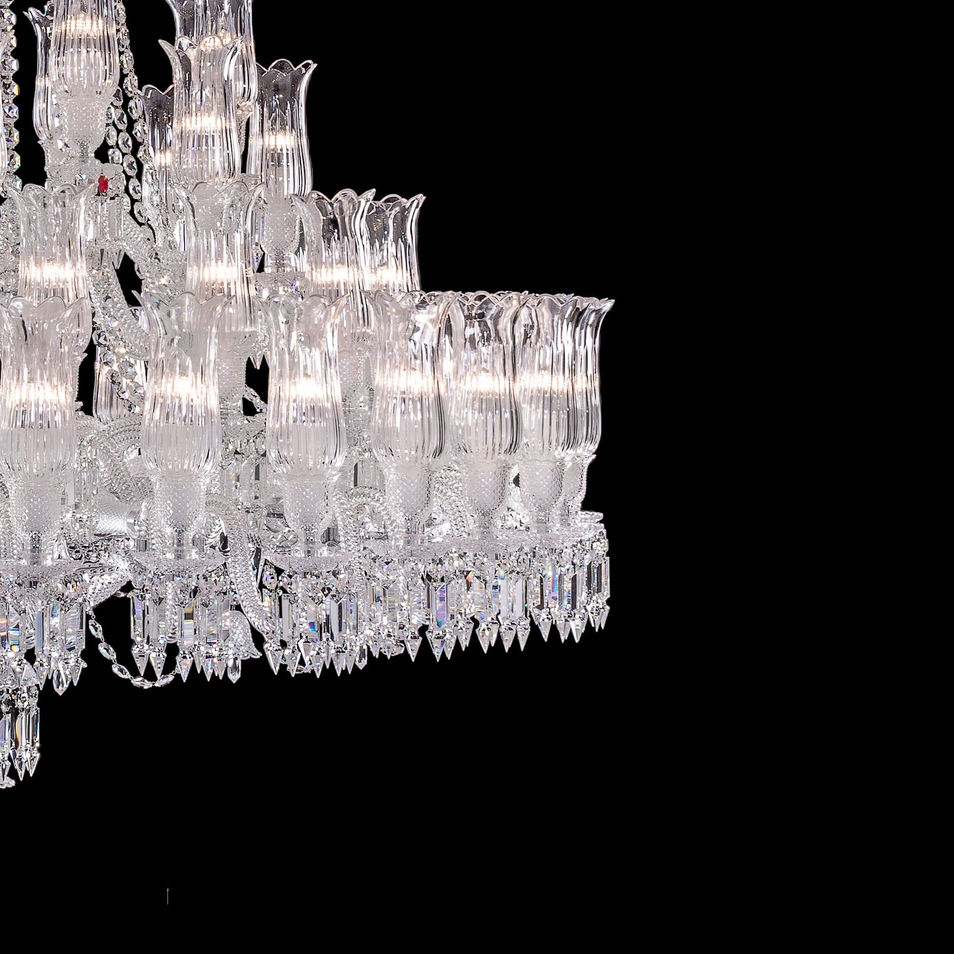 Baccarat Large Entrance Crystal Chandelier-Momo Lighting