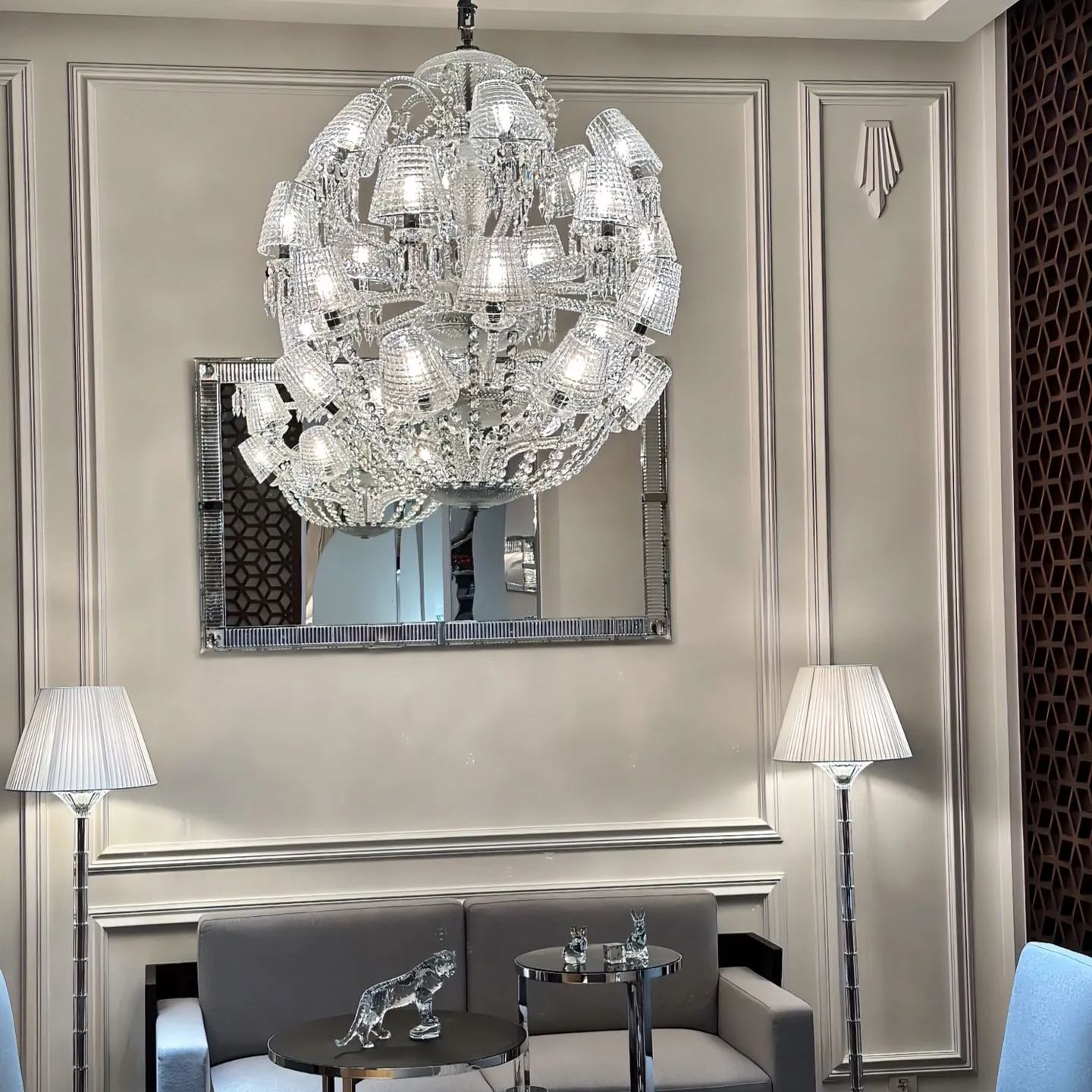 Baccarat Le Roi Soleil Crystal Chandelier-Momo Lighting