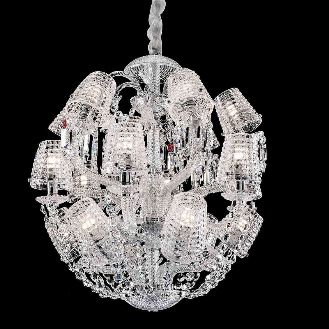 Baccarat Le Roi Soleil Crystal Chandelier-Momo Lighting