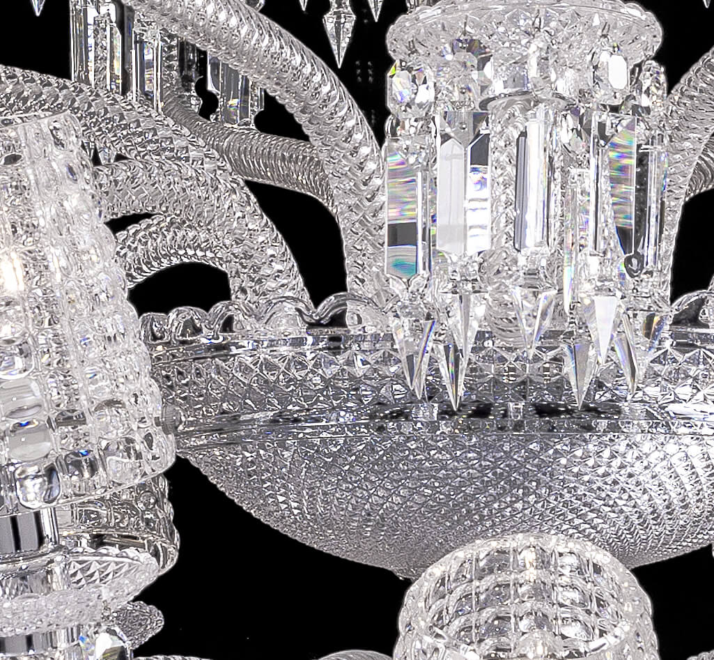 Baccarat Le Roi Soleil Crystal Chandelier-Momo Lighting
