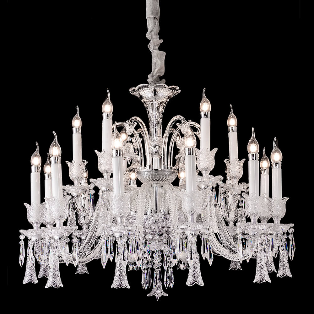Baccarat Museum Crystal Chandelier-Momo Lighting