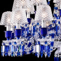 Baccarat Zenith Faunacrystopolis Blue Crystal Chandelier-Momo Lighting