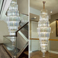 Bastian Multiple Tier Crystal Chandelier-Momo Lighting